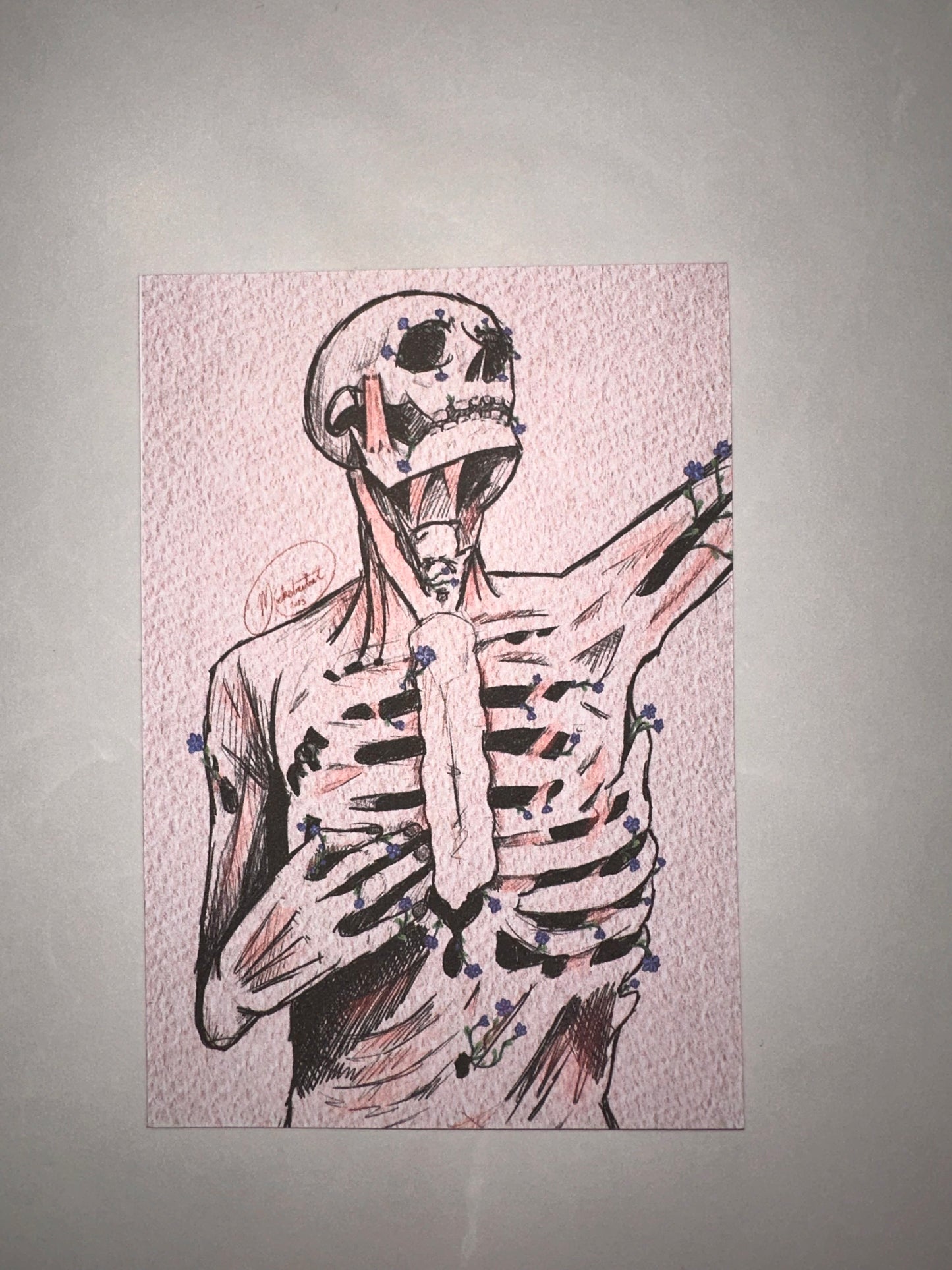 Skeleton Sticker